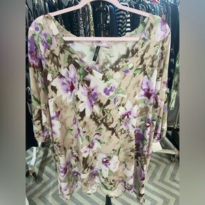 2x 3x shirt woman’s floral